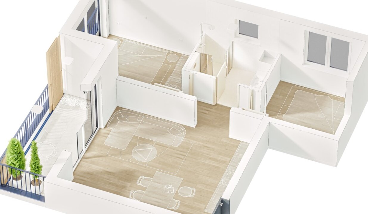 3D Floor plan