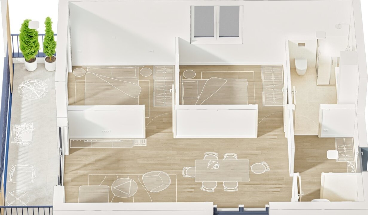 3D Floor plan